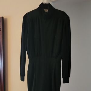 Valentino Black Ribbed Knit Garment